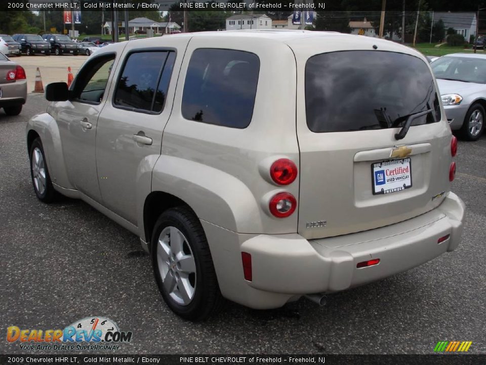 2009 Chevrolet HHR LT Gold Mist Metallic / Ebony Photo #5