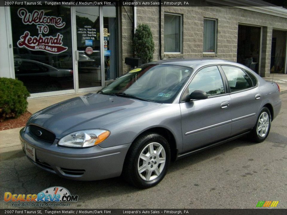 2007 Ford Taurus SE Tungsten Metallic / Medium/Dark Flint Photo #1