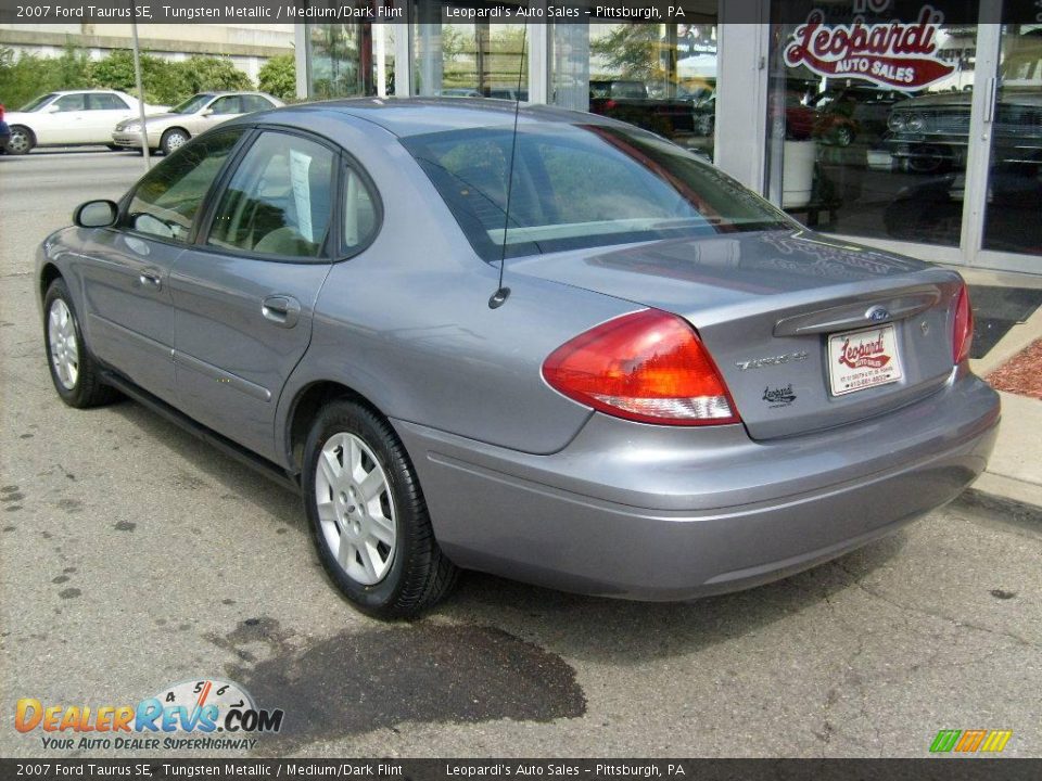 2007 Ford Taurus SE Tungsten Metallic / Medium/Dark Flint Photo #3