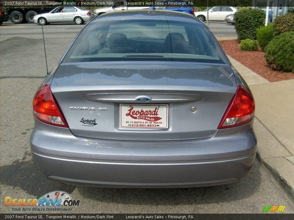 2007 Ford Taurus SE Tungsten Metallic / Medium/Dark Flint Photo #4