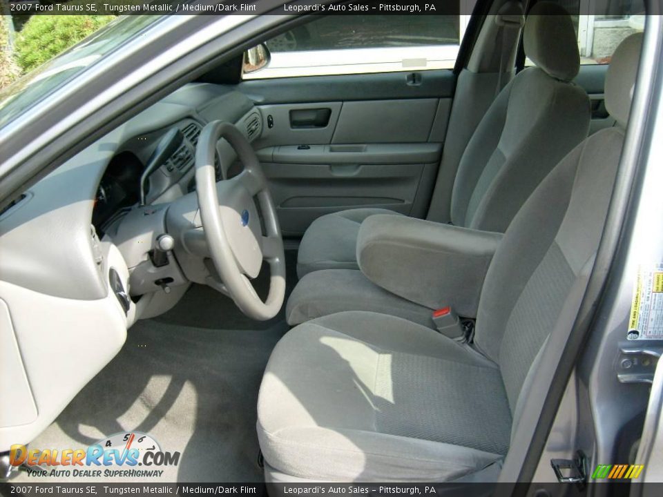 2007 Ford Taurus SE Tungsten Metallic / Medium/Dark Flint Photo #9