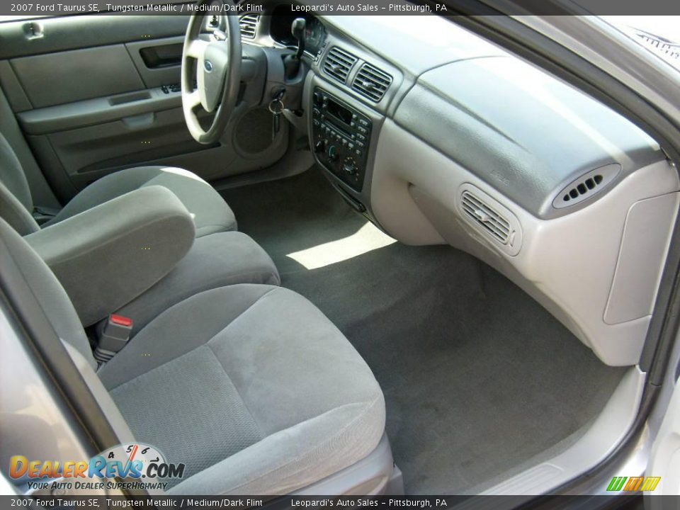 2007 Ford Taurus SE Tungsten Metallic / Medium/Dark Flint Photo #12