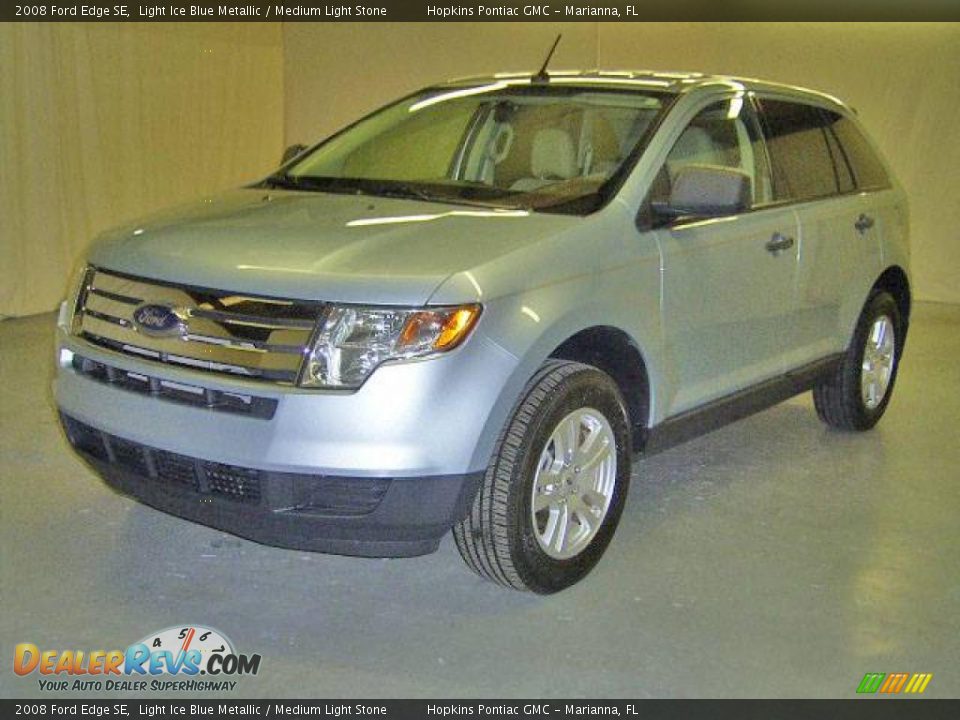 2008 Ford Edge SE Light Ice Blue Metallic / Medium Light Stone Photo #1