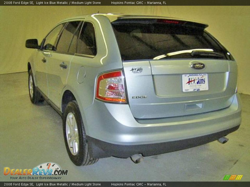 2008 Ford Edge SE Light Ice Blue Metallic / Medium Light Stone Photo #3