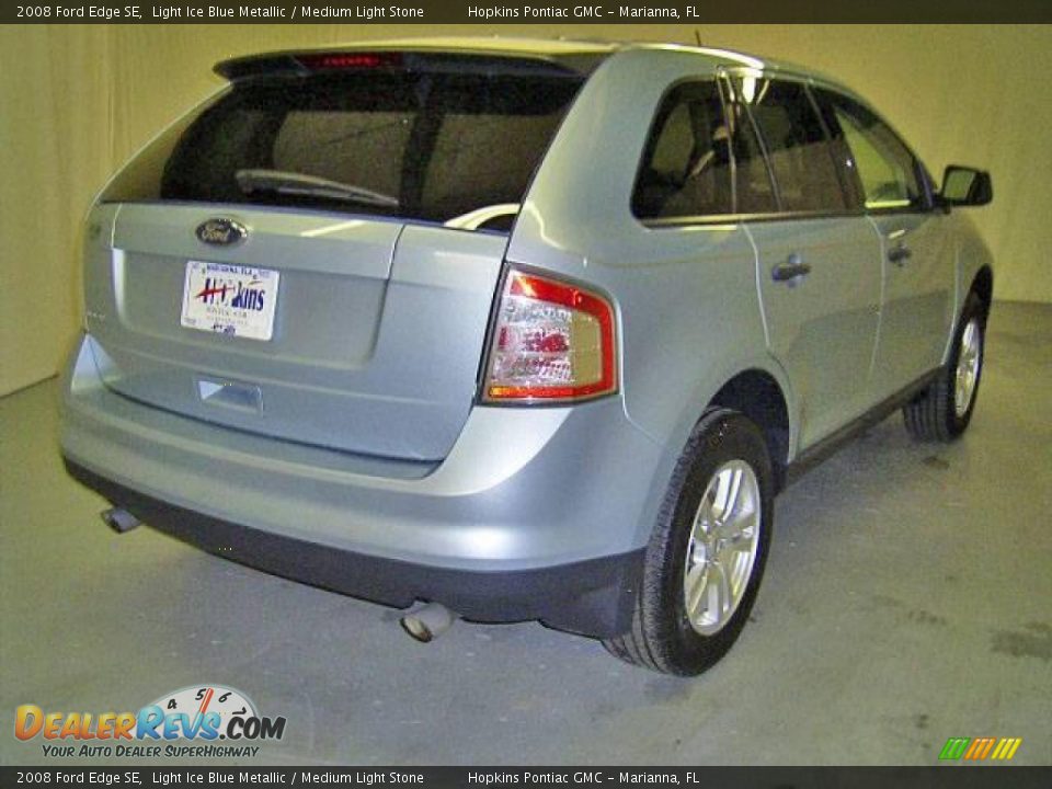2008 Ford Edge SE Light Ice Blue Metallic / Medium Light Stone Photo #4