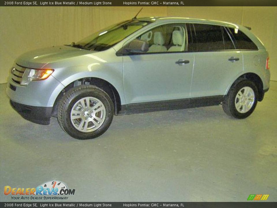 2008 Ford Edge SE Light Ice Blue Metallic / Medium Light Stone Photo #6