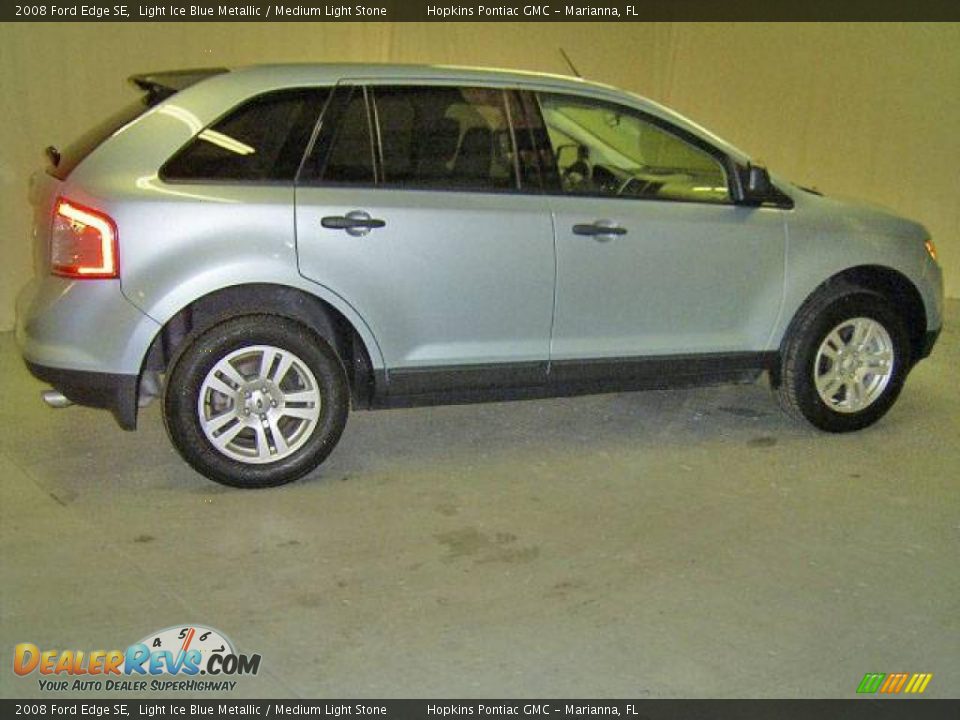 2008 Ford Edge SE Light Ice Blue Metallic / Medium Light Stone Photo #8