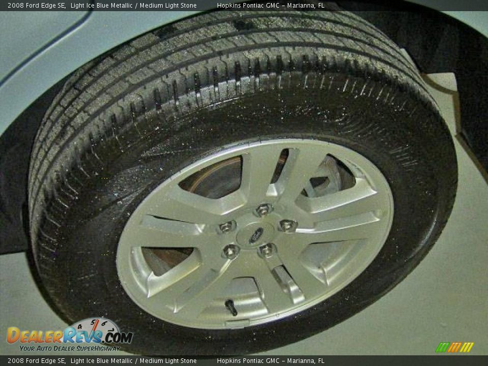 2008 Ford Edge SE Light Ice Blue Metallic / Medium Light Stone Photo #16