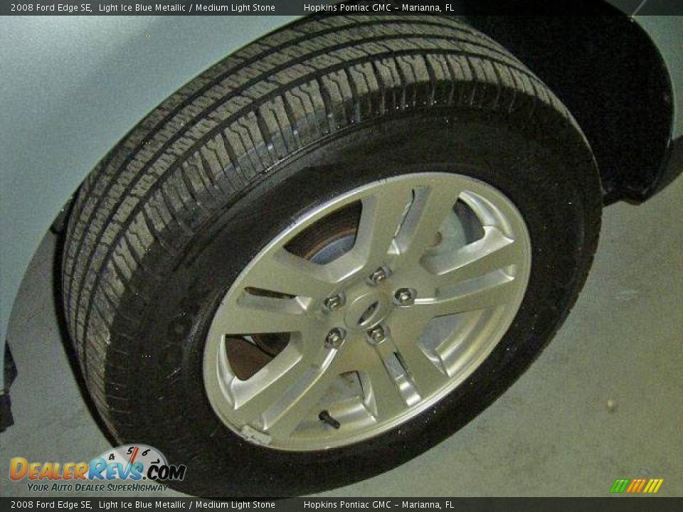 2008 Ford Edge SE Light Ice Blue Metallic / Medium Light Stone Photo #18
