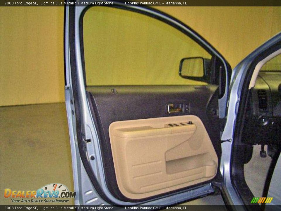 2008 Ford Edge SE Light Ice Blue Metallic / Medium Light Stone Photo #23