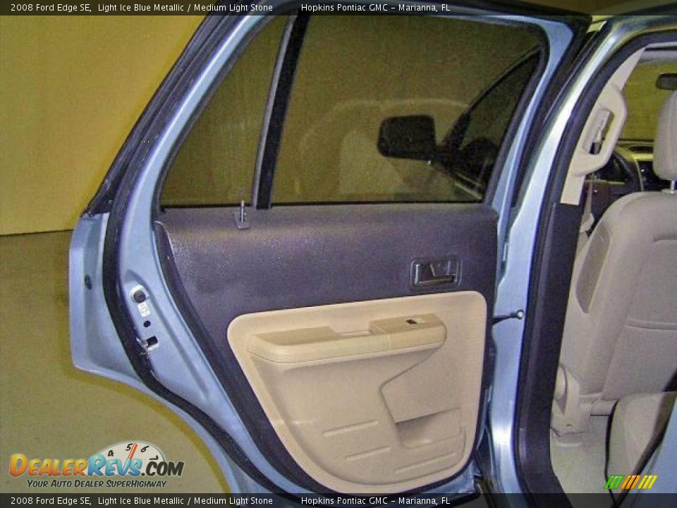 2008 Ford Edge SE Light Ice Blue Metallic / Medium Light Stone Photo #24