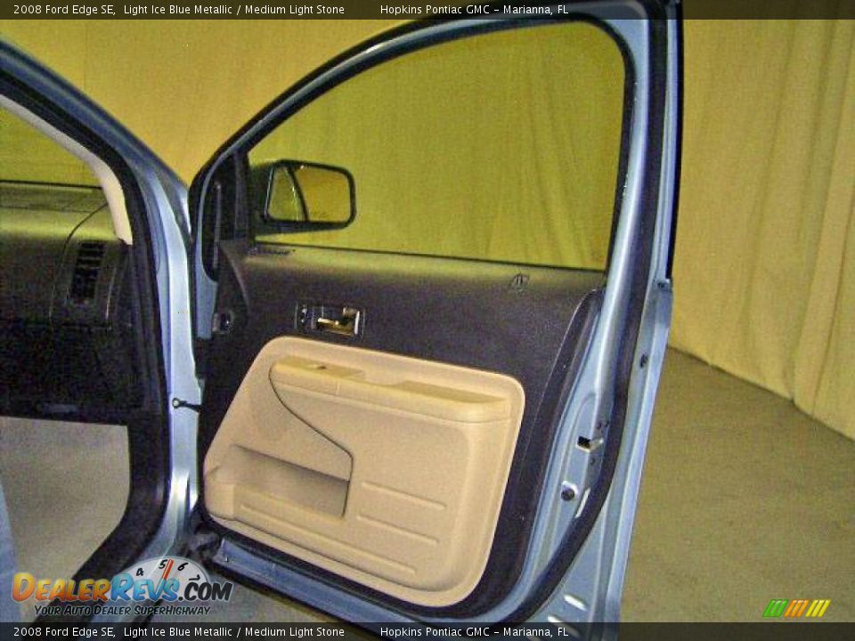 2008 Ford Edge SE Light Ice Blue Metallic / Medium Light Stone Photo #25