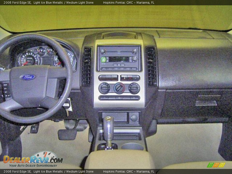2008 Ford Edge SE Light Ice Blue Metallic / Medium Light Stone Photo #29