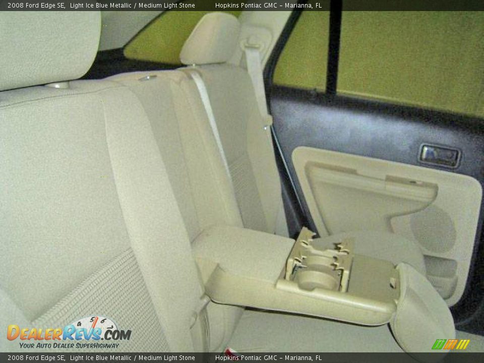 2008 Ford Edge SE Light Ice Blue Metallic / Medium Light Stone Photo #33
