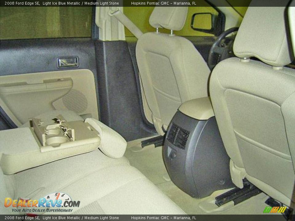 2008 Ford Edge SE Light Ice Blue Metallic / Medium Light Stone Photo #34