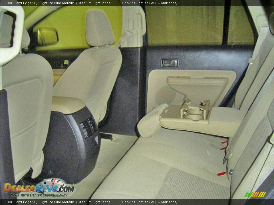 2008 Ford Edge SE Light Ice Blue Metallic / Medium Light Stone Photo #36