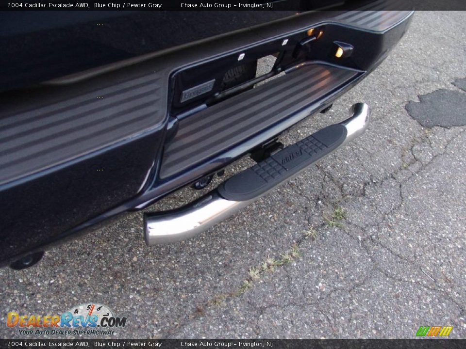 2004 Cadillac Escalade AWD Blue Chip / Pewter Gray Photo #10