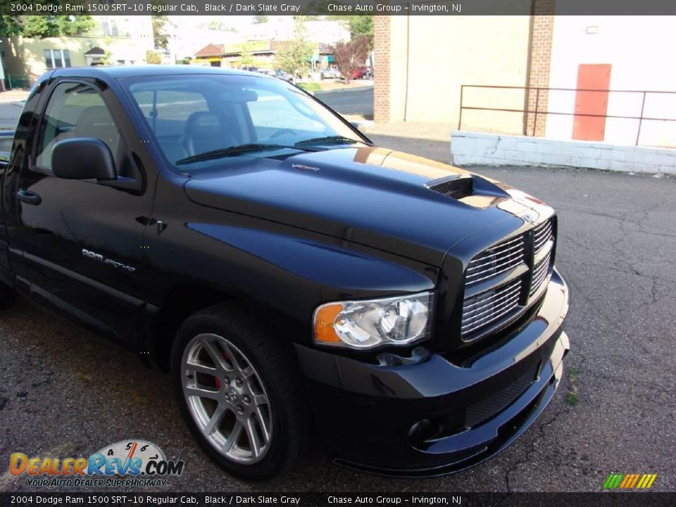 2004 Dodge Ram 1500 SRT-10 Regular Cab Black / Dark Slate Gray Photo #8