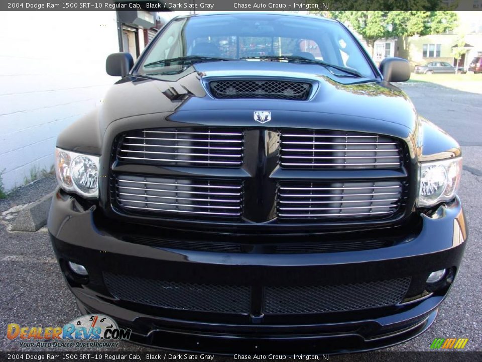 2004 Dodge Ram 1500 SRT-10 Regular Cab Black / Dark Slate Gray Photo #13