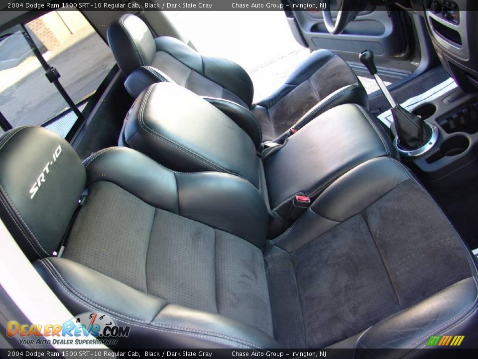 2004 Dodge Ram 1500 SRT-10 Regular Cab Black / Dark Slate Gray Photo #21