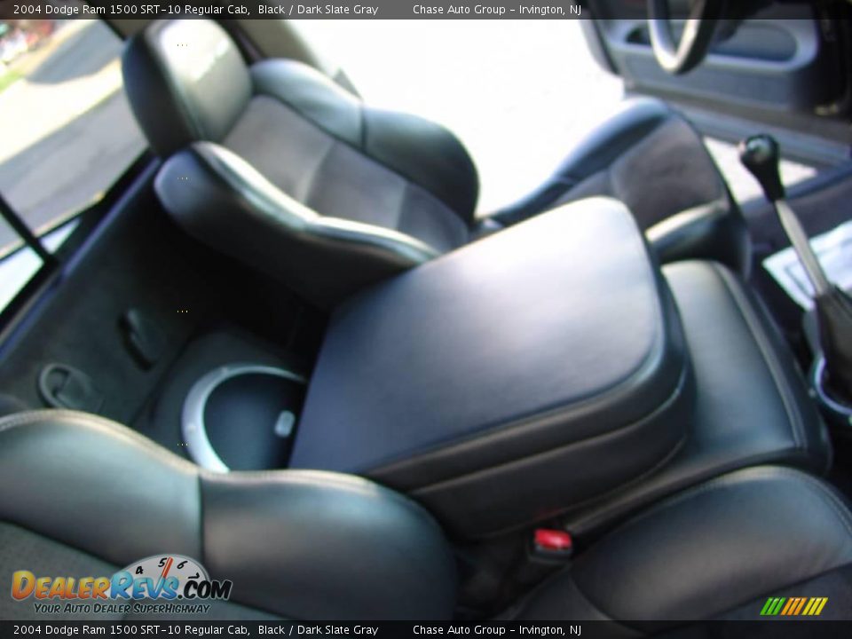 2004 Dodge Ram 1500 SRT-10 Regular Cab Black / Dark Slate Gray Photo #24