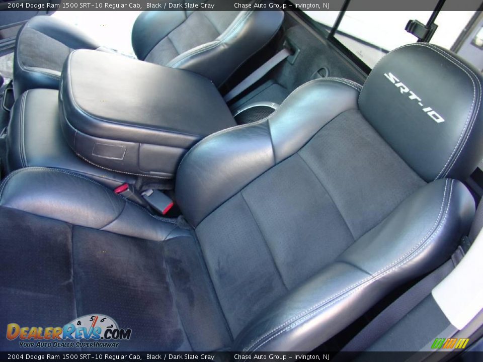 2004 Dodge Ram 1500 SRT-10 Regular Cab Black / Dark Slate Gray Photo #25