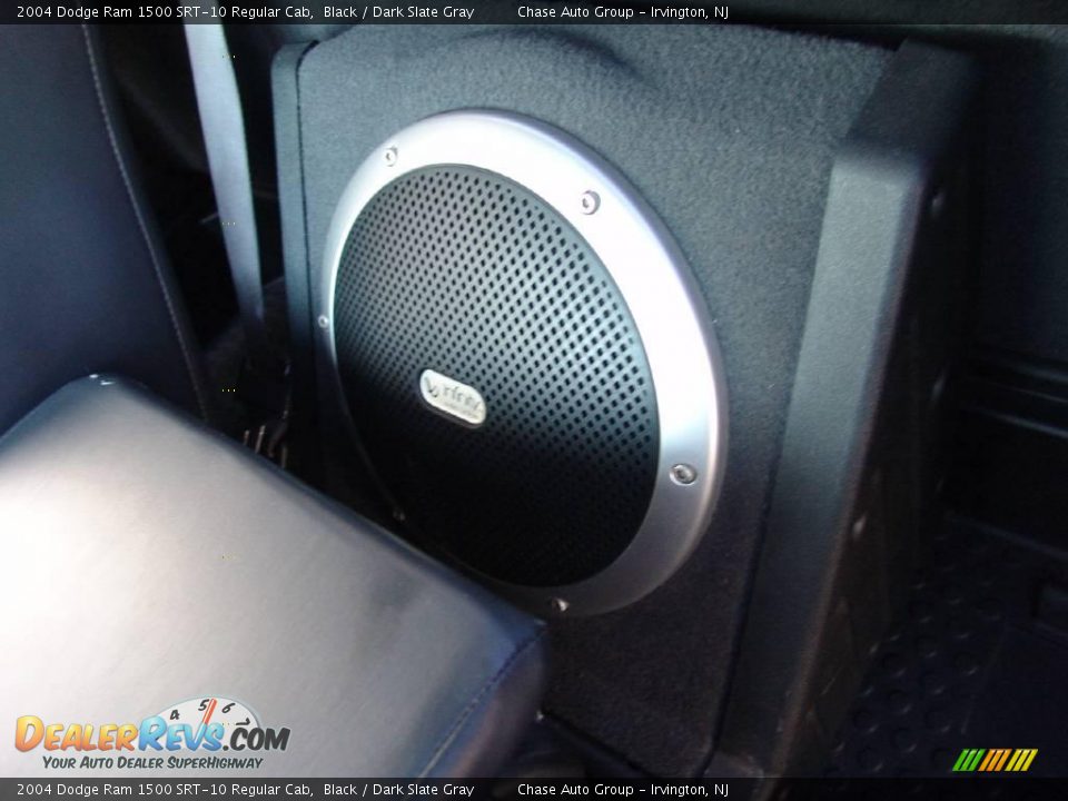 2004 Dodge Ram 1500 SRT-10 Regular Cab Black / Dark Slate Gray Photo #26