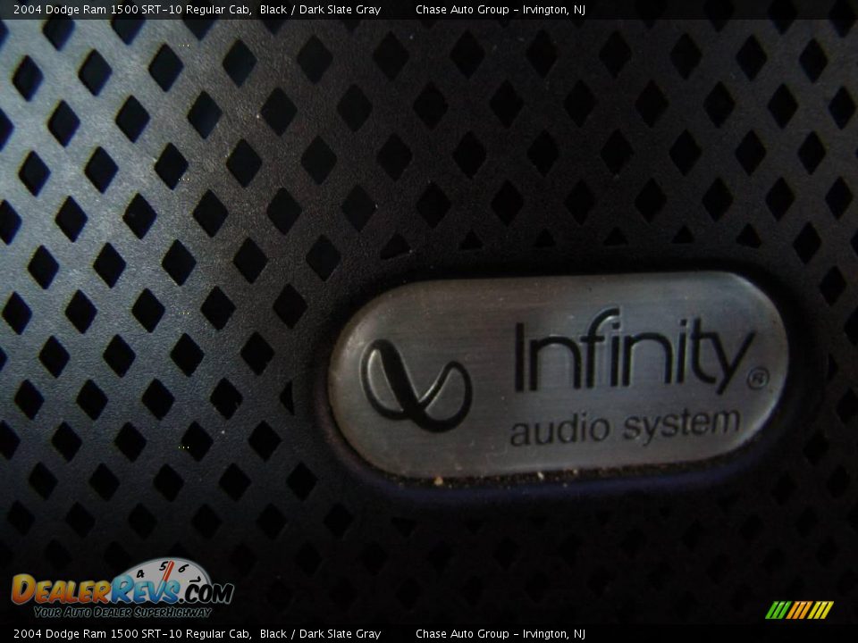2004 Dodge Ram 1500 SRT-10 Regular Cab Black / Dark Slate Gray Photo #28