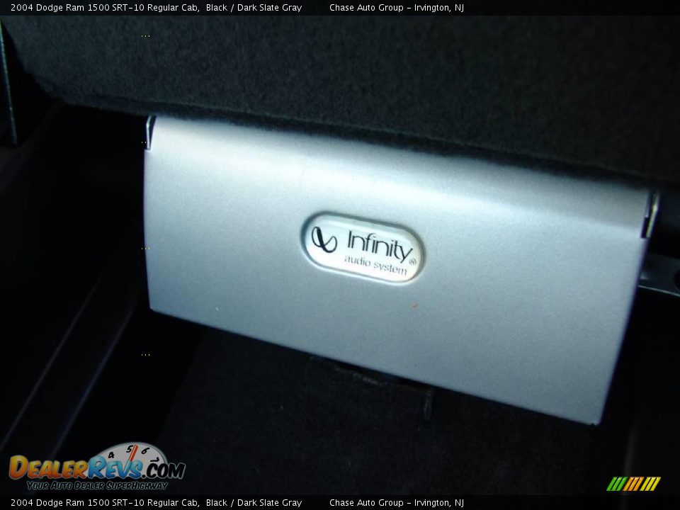2004 Dodge Ram 1500 SRT-10 Regular Cab Black / Dark Slate Gray Photo #29