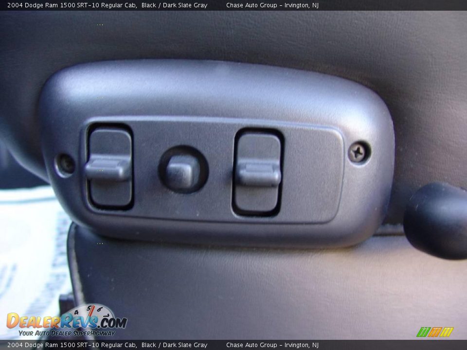 2004 Dodge Ram 1500 SRT-10 Regular Cab Black / Dark Slate Gray Photo #30