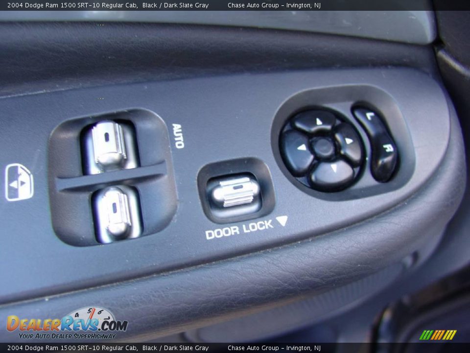 2004 Dodge Ram 1500 SRT-10 Regular Cab Black / Dark Slate Gray Photo #31