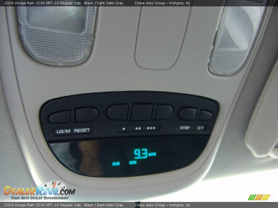 2004 Dodge Ram 1500 SRT-10 Regular Cab Black / Dark Slate Gray Photo #34