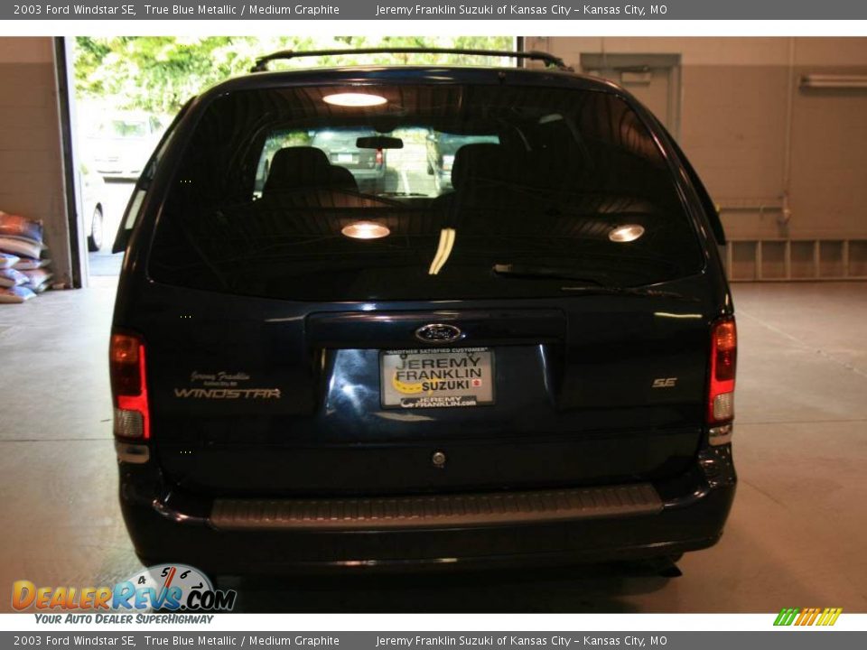 2003 Ford Windstar SE True Blue Metallic / Medium Graphite Photo #5