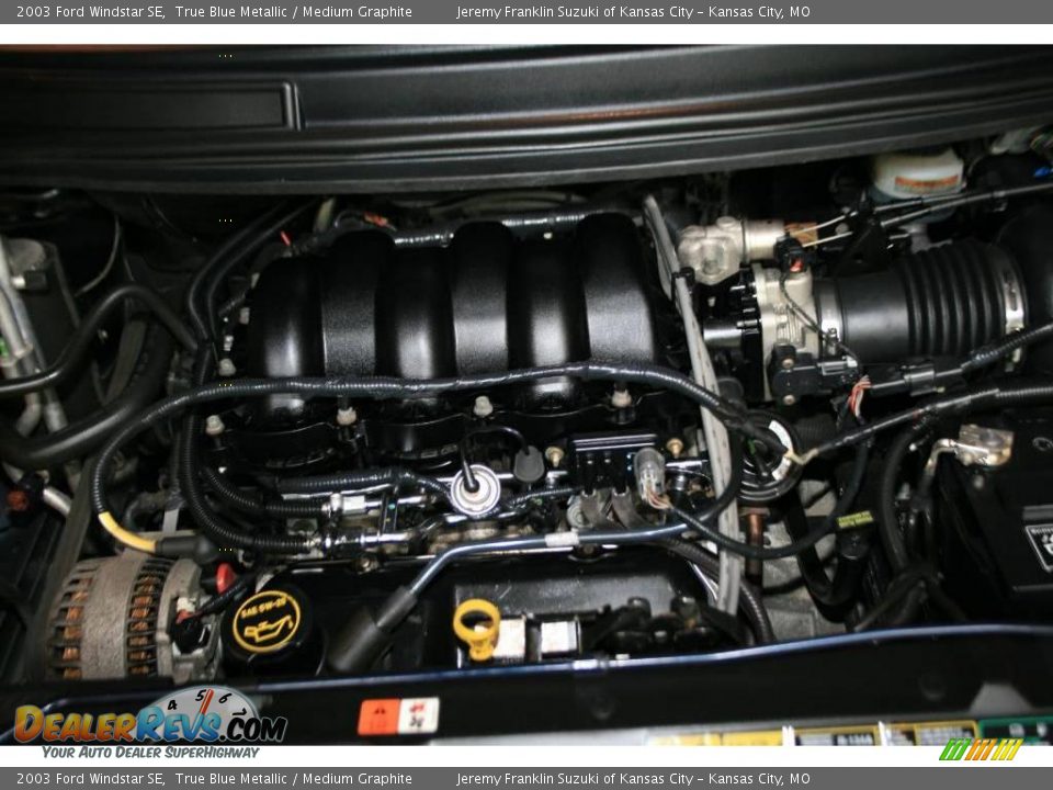 2003 Ford Windstar SE True Blue Metallic / Medium Graphite Photo #25