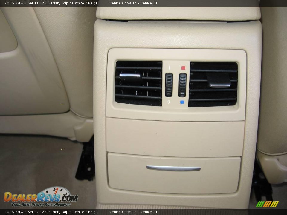 2006 BMW 3 Series 325i Sedan Alpine White / Beige Photo #27