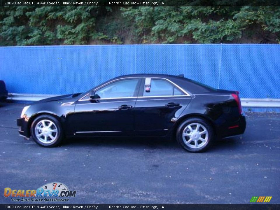 2009 Cadillac CTS 4 AWD Sedan Black Raven / Ebony Photo #2