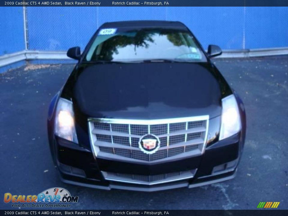 2009 Cadillac CTS 4 AWD Sedan Black Raven / Ebony Photo #7