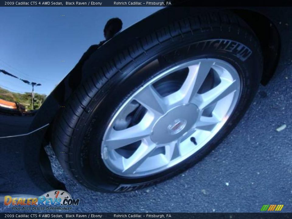 2009 Cadillac CTS 4 AWD Sedan Black Raven / Ebony Photo #9