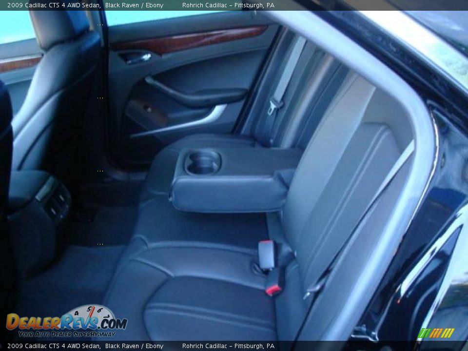 2009 Cadillac CTS 4 AWD Sedan Black Raven / Ebony Photo #11