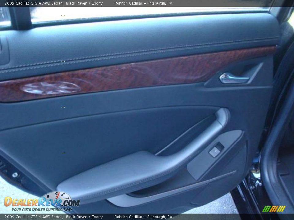 2009 Cadillac CTS 4 AWD Sedan Black Raven / Ebony Photo #13