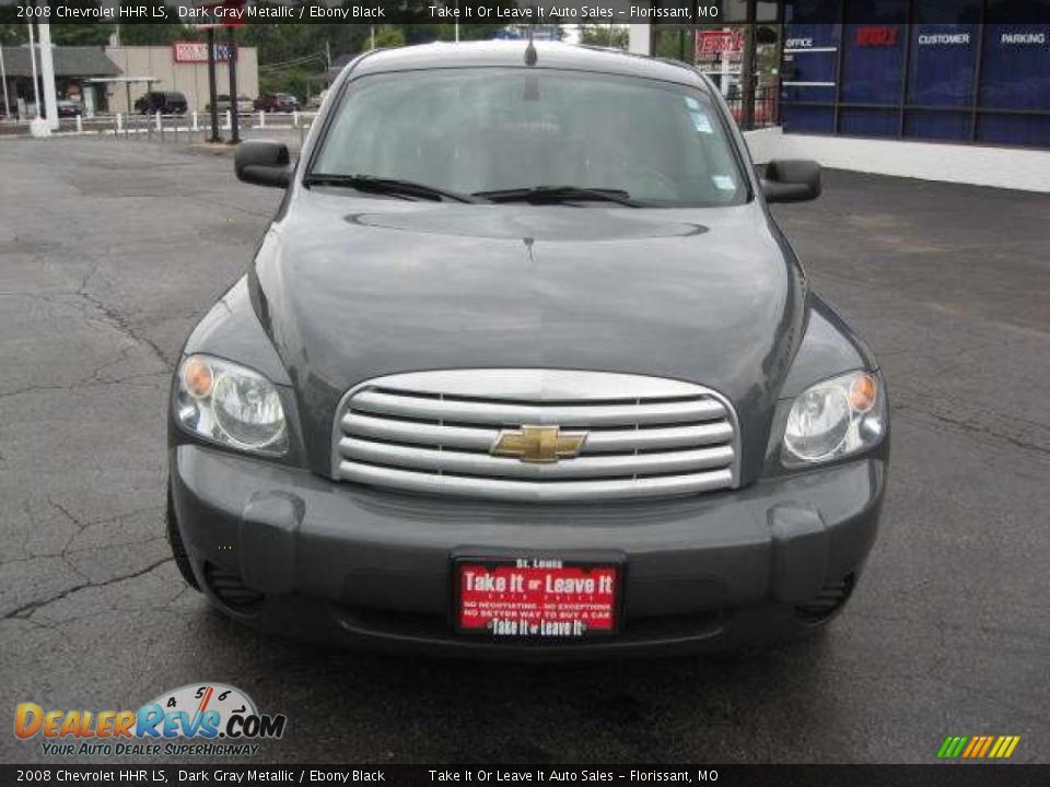 2008 Chevrolet HHR LS Dark Gray Metallic / Ebony Black Photo #10