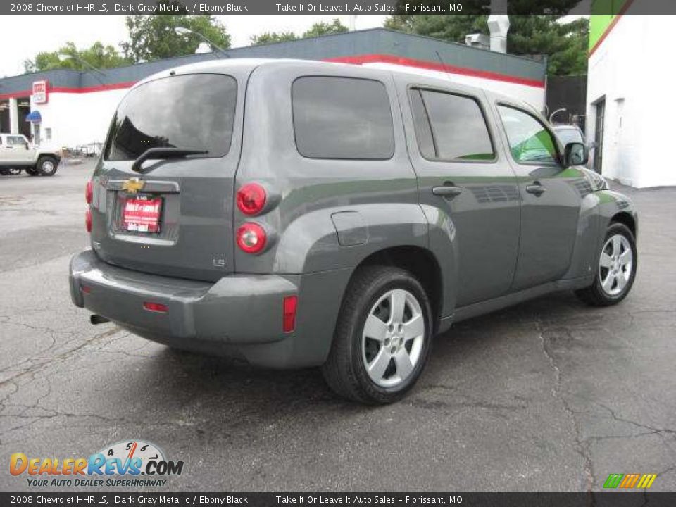 2008 Chevrolet HHR LS Dark Gray Metallic / Ebony Black Photo #12