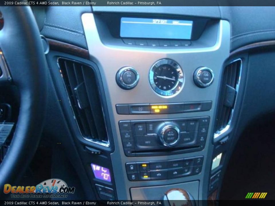 2009 Cadillac CTS 4 AWD Sedan Black Raven / Ebony Photo #18