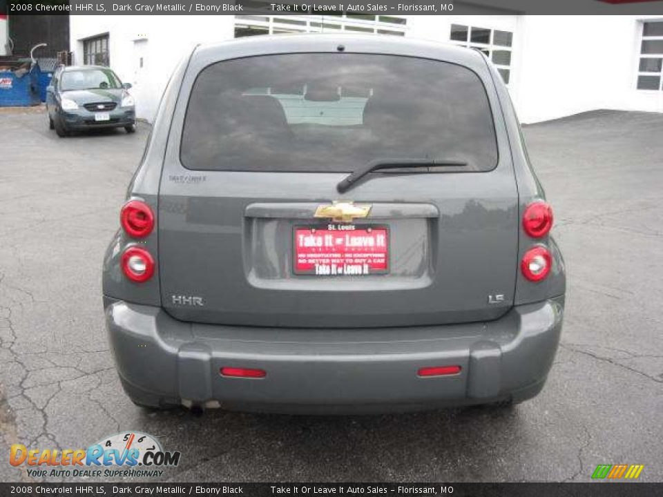 2008 Chevrolet HHR LS Dark Gray Metallic / Ebony Black Photo #13