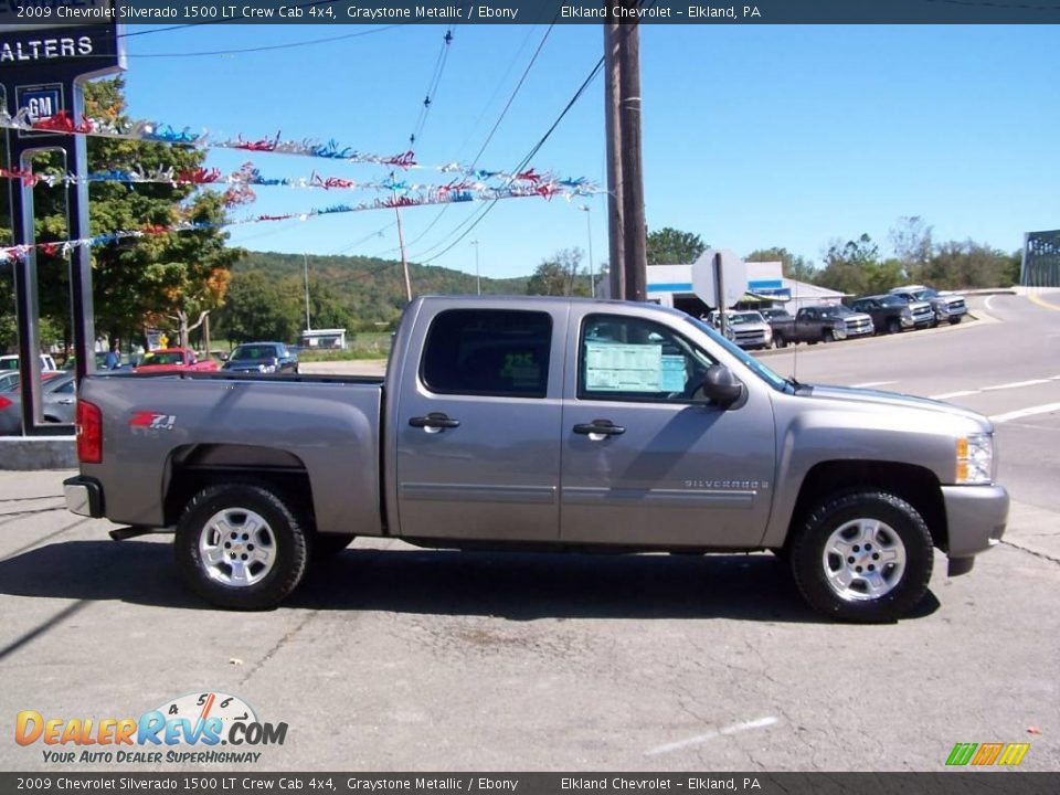 2009 Chevrolet Silverado 1500 LT Crew Cab 4x4 Graystone Metallic / Ebony Photo #1