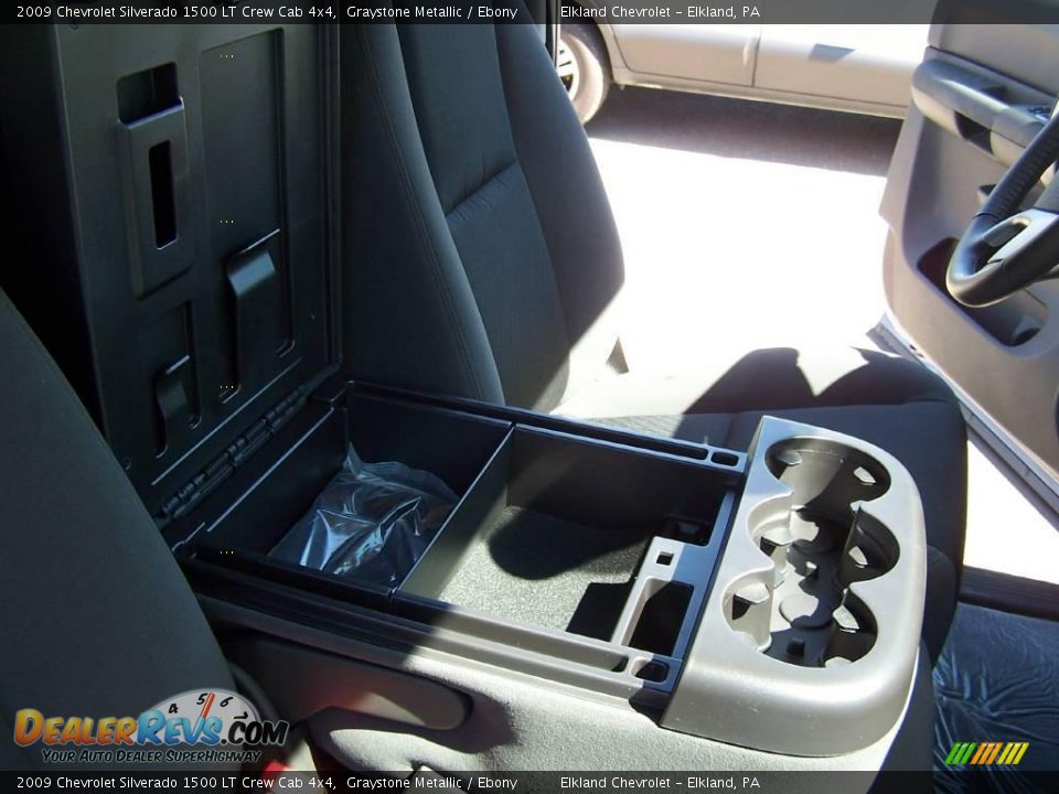2009 Chevrolet Silverado 1500 LT Crew Cab 4x4 Graystone Metallic / Ebony Photo #20