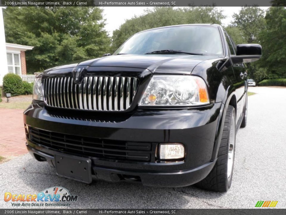 2006 Lincoln Navigator Ultimate Black / Camel Photo #1