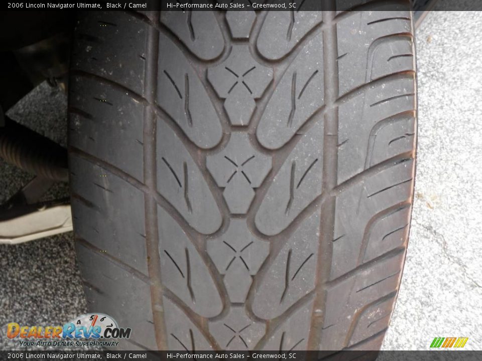 2006 Lincoln Navigator Ultimate Black / Camel Photo #29
