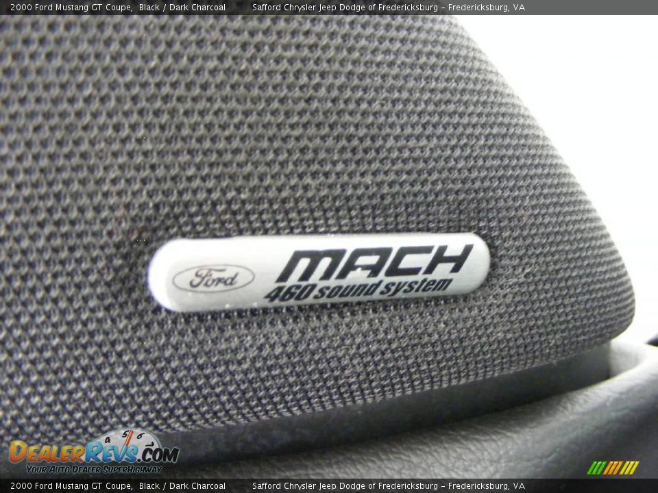 2000 Ford Mustang GT Coupe Black / Dark Charcoal Photo #22