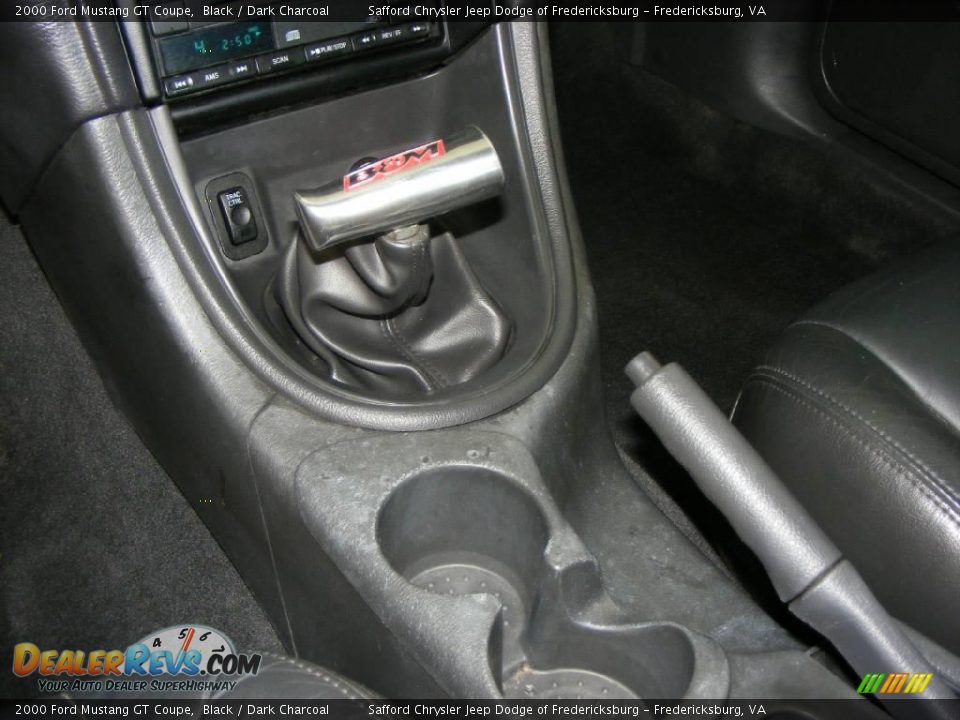 2000 Ford Mustang GT Coupe Black / Dark Charcoal Photo #25